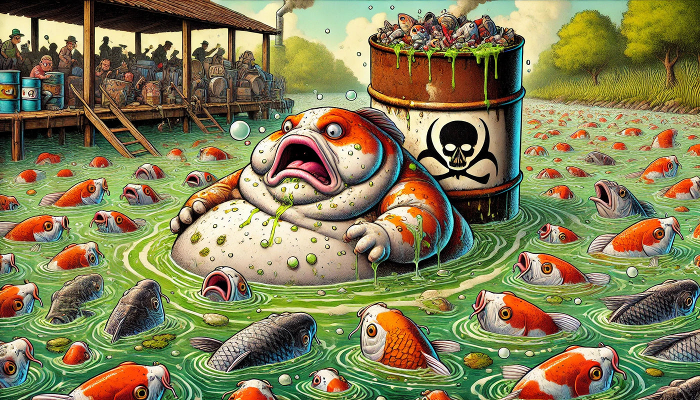 KOI CARE THE FIVE MOST COMMON CAUSES OF SICK KOI