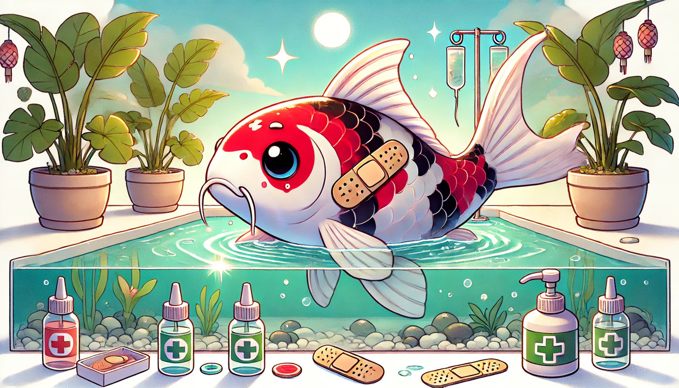 KOI ULCERS, BODY SORES