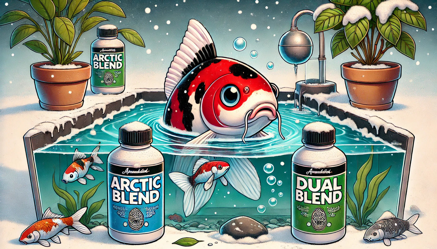KOI WINTER POND CARE