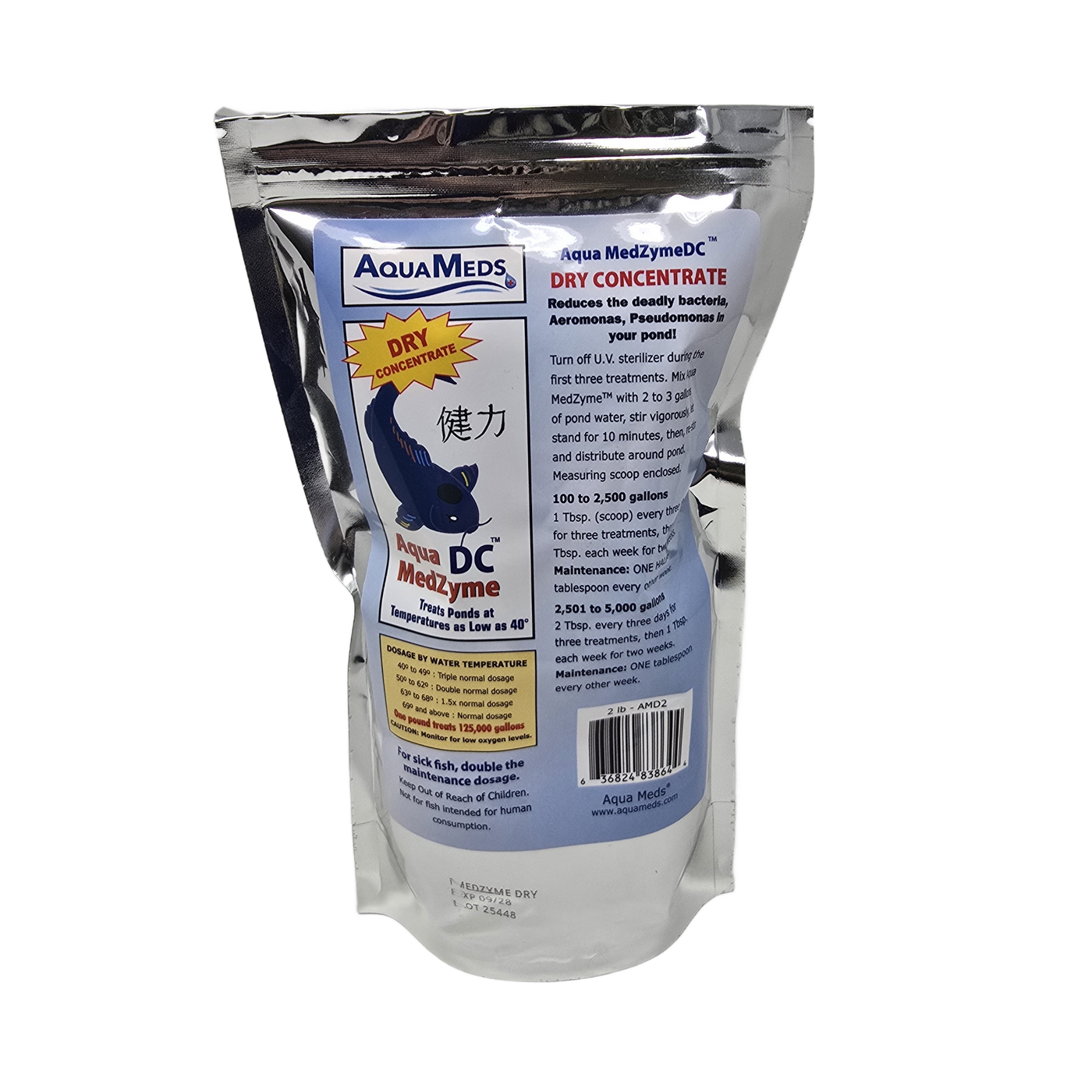 Aqua Meds Medzyme Dry - Beneficial Bacteria for Koi Pond Disease