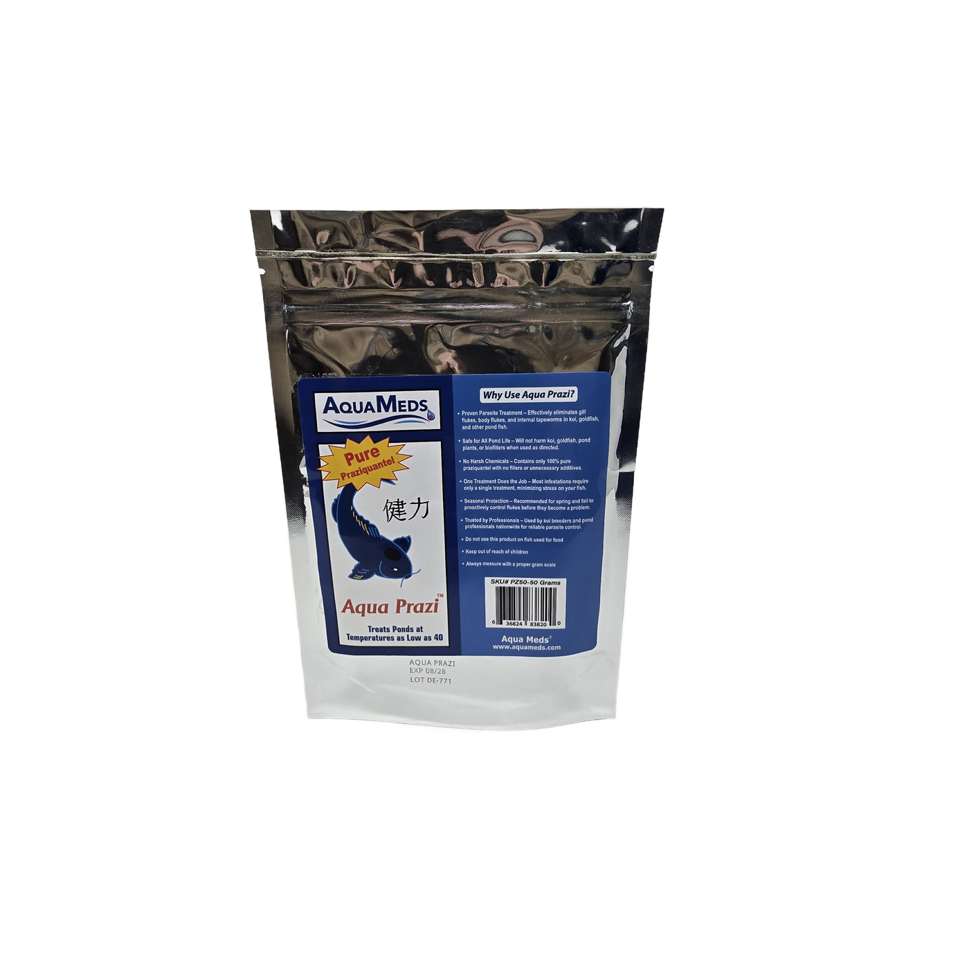 Aqua Prazi 50g praziquantel for koi tapeworms