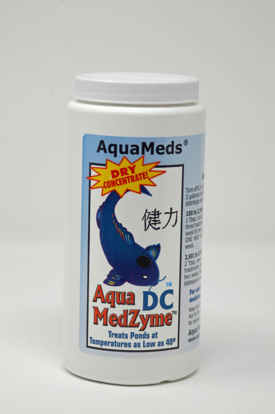 Aqua Meds Medzyme Dry 1 lb beneficial bacteria concentrate for koi pond disease prevention